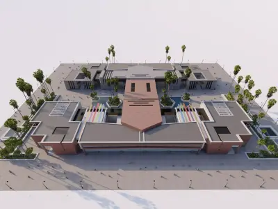School-University High School 3D model