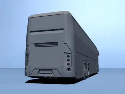 Passenger Bus 3D model