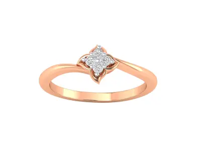 Women Ring Render 3dm STL MTL SLC JCD OBJ FBX Details 3D print model 6