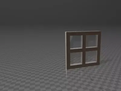 3D WINDOW 3D model
