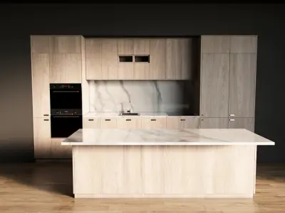 80-Kitchen8 texture 7 3D model