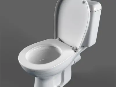 Floor Toilet Keramag Renova  3D model