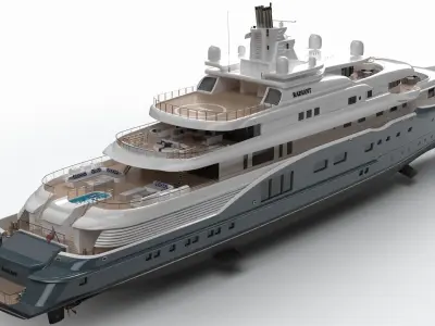  Radiant Superyacht 
