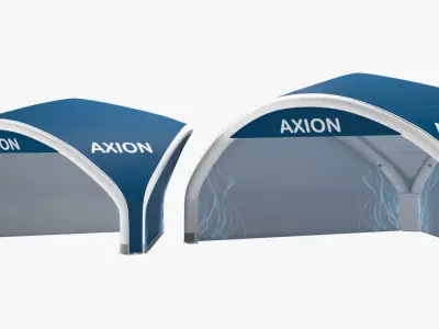 Tents Tripod inflatable Axion 3D model