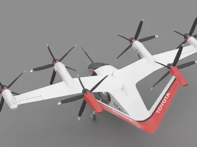  Flying Air Taxi Toyota eVTOL 