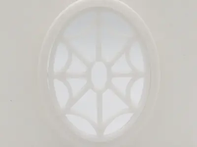 Functional Elipse window style 1  3D print model