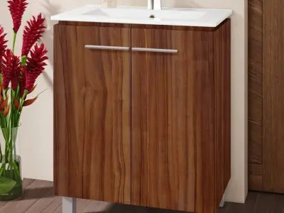 Jorrell Single Bathroom Vanity Set - 2 colour 3D model