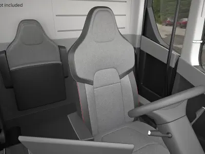  Tesla Semi Electric Tractor Truck Gray 