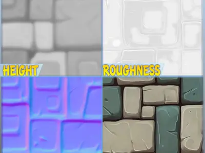 Stylized Wall Seamless Texture Texture 32