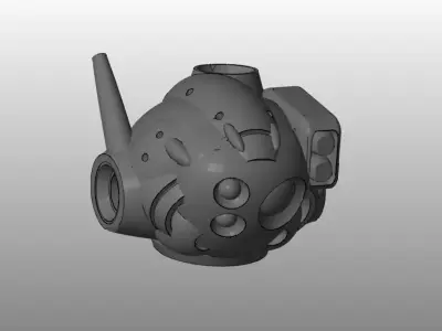 CHIBI-TECH SD - WRAITH II-b CORE  3D print model