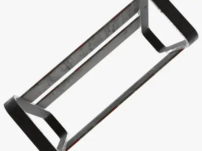 Traffic Barricade 3D model