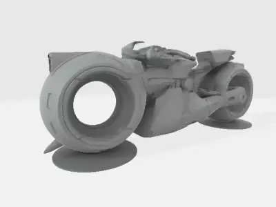 Light Cycle Tron Ares 3D print model