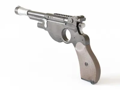 The Mandalorian Blaster 3D model