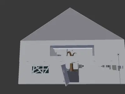 Abandoned House 3D model