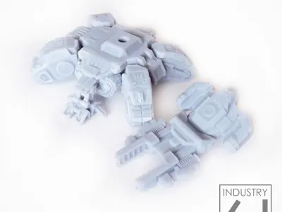 Siege Tank 3D print model