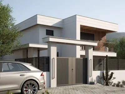Modern Villa 1 3D model