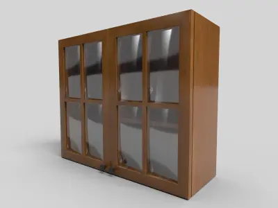 Kitchen Cabinet CG2 3D model