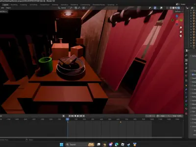 Custom Stray slums house Free 3D model