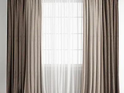 Curtain 386 3D model