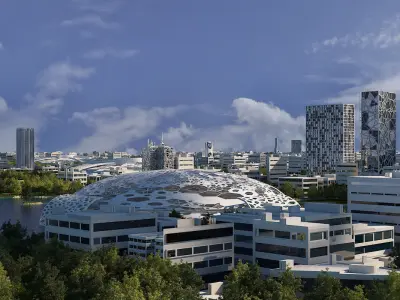 Future City A 8 3D model