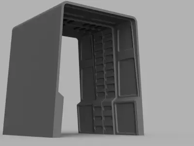 Archway door 3D print model