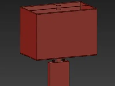 Graham Floor Lamp Arteriors 3D model