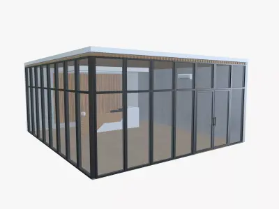 Reception area 3D model