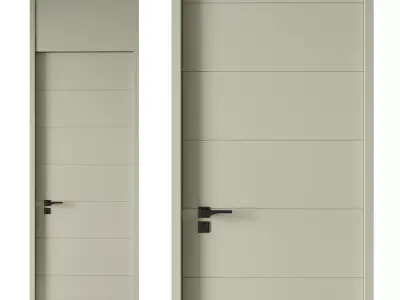 Door set 25 3D model