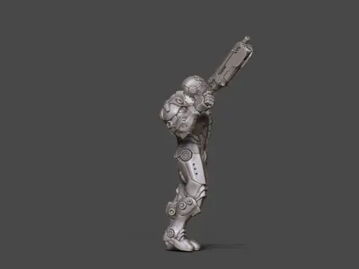 Space ranger - 35mm scale 3D print model