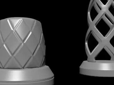 Faucet kitchen 3D print model