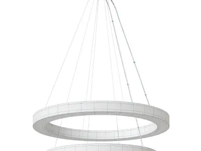 Restoration Hardware Rivange Two Tier Light 3D model