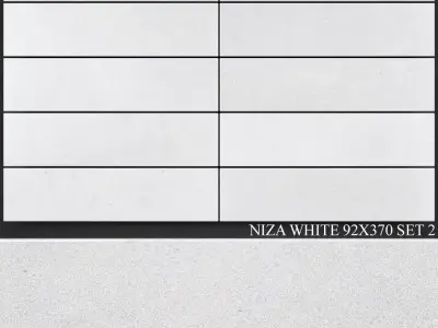 Peronda Niza White 92x370 Set 2 3D model
