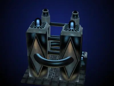 Sci-Fi Structure II 3D model