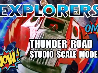 THUNDER ROAD from EXPLORERS   3D print model STL file packs 3D print model