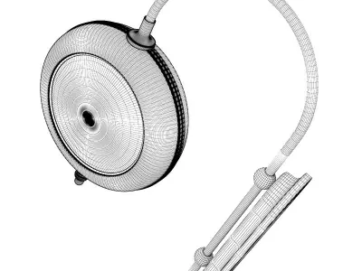 Classic Wall Clock 2 3D model