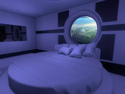 Sci Fi Room 3D model