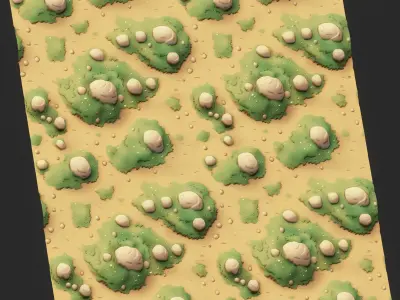 Stylized Ground Seamless Texture Texture 23