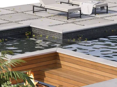Pool 40 3D model