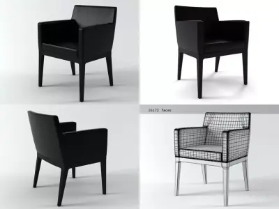 Classic armchair 3D model order