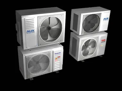 Air-conditioners panasonic air conditioner 3D model