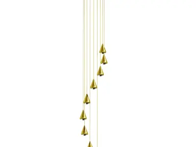 Bell 9 Hanging lamp  3D model