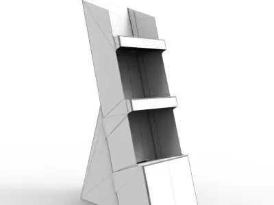 Point of Sale Cardboard Display Stand Texture