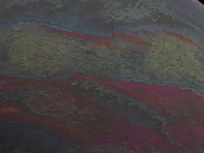 alien moon 009 Low-poly 3D model