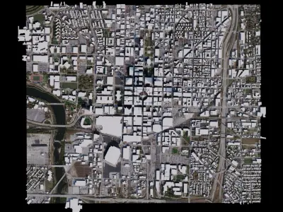 Indianapolis - USA 3D model