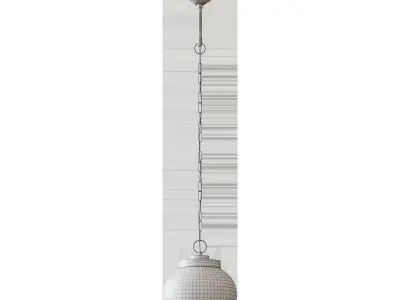 Nevlinge Pendant Lamp White 33 Cm 3D model