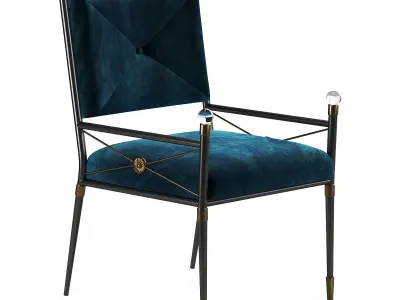 Rider chair by Jonathan Adler 3D model