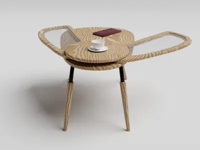 Beetle coffee table 3D model