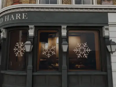 London Building Pack Low-poly 3D model