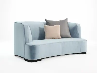 Francis 180 2 Seater Sofa 3D model