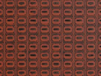 Stylized Reinforced Wood Planks PBR Seamless Texture